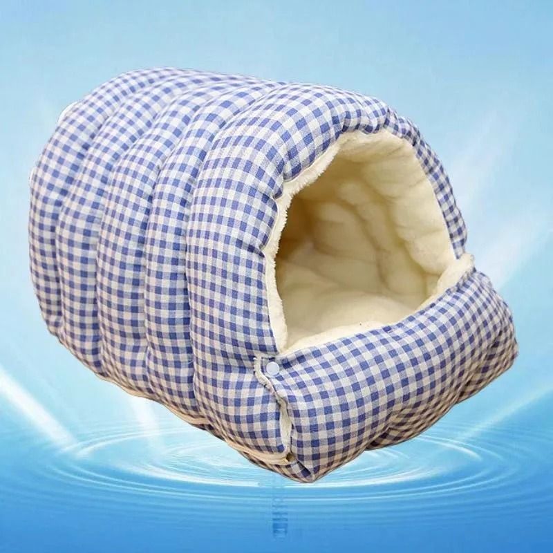 Cozy Foldable Winter Pet Sleep Bed