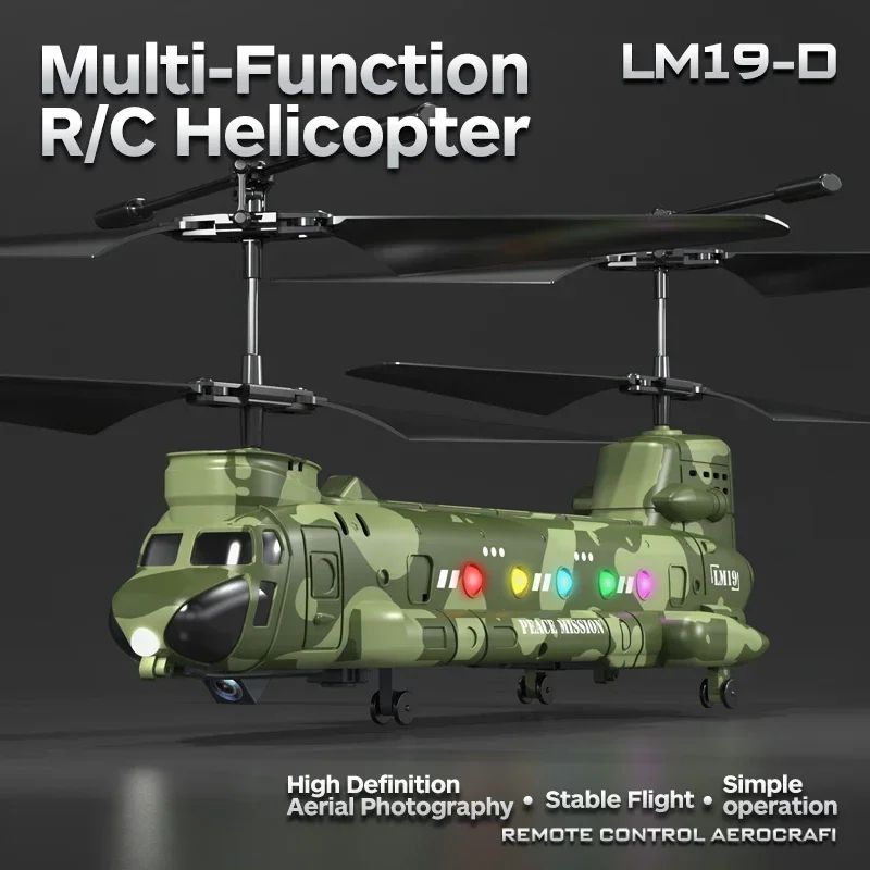 RC Helicopter with Camera and LED Lights
