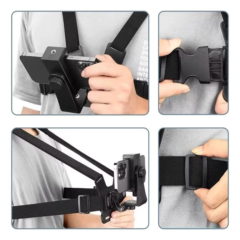 7-in-1 Professional Action Camera and Phone Chest Mount Kit