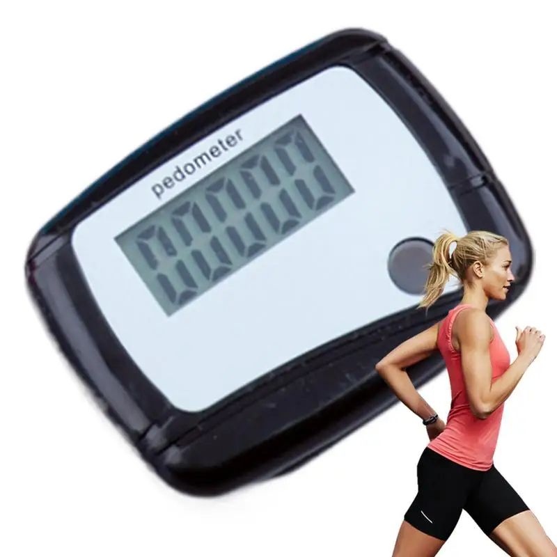 LCD Digital Step Pedometer (Random Color)