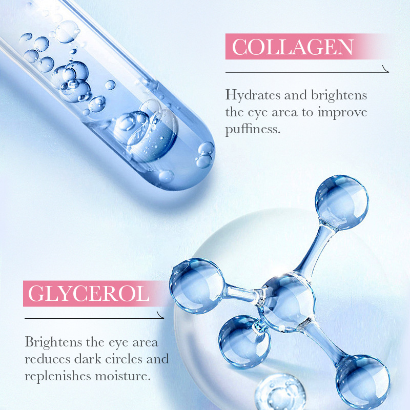 Collagen Eye Mask for Dark Circles and Puffiness Moisturizing and Firming Treatment for Under Eye Bags