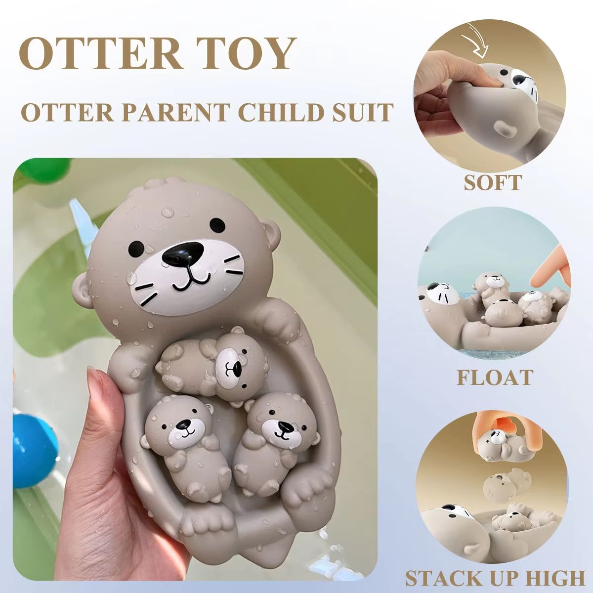Playful Pals Floating Bath Toy Set for Kids