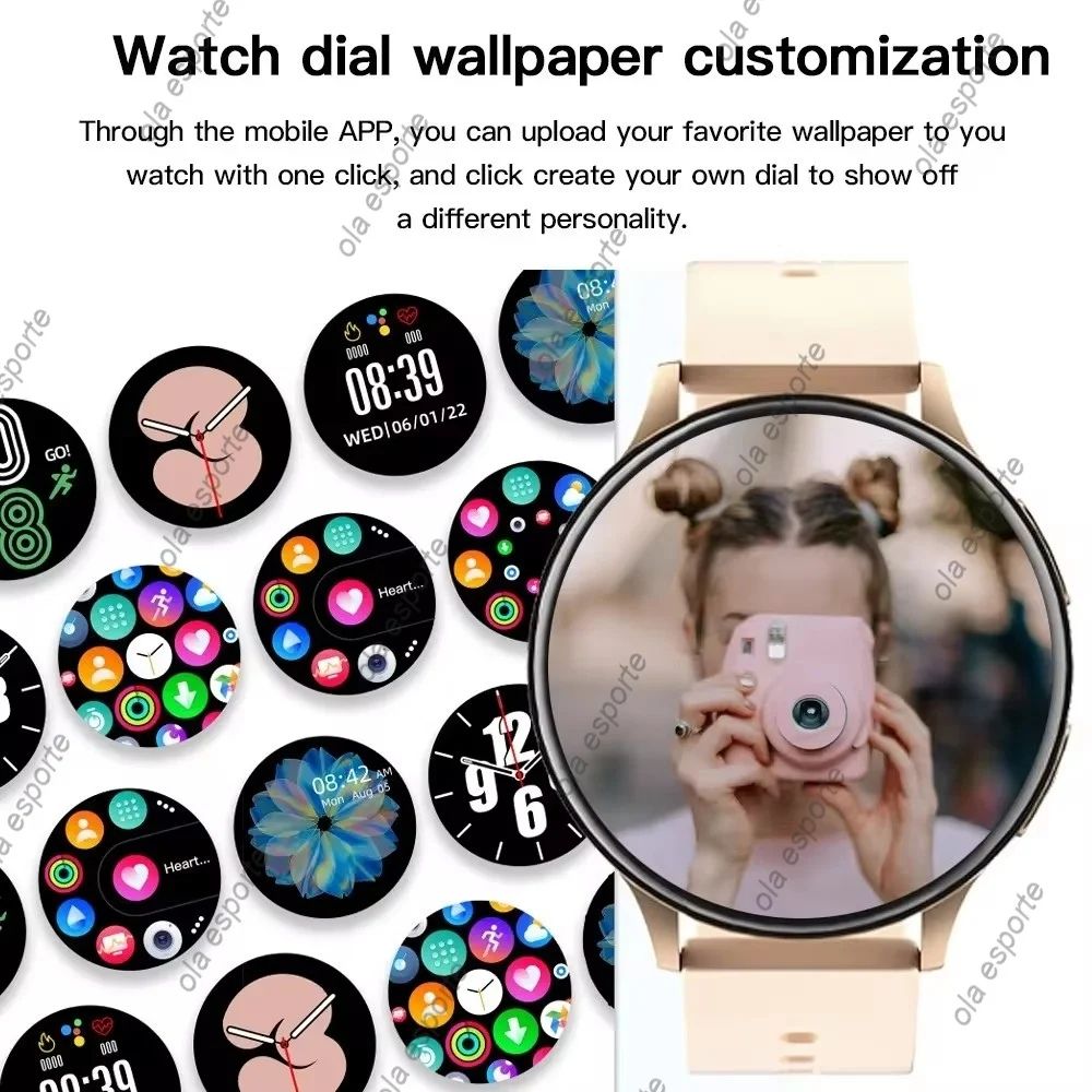 Bluetooth Calling Smart Watch Heart Rate SpO2 Waterproof Fitness Tracker