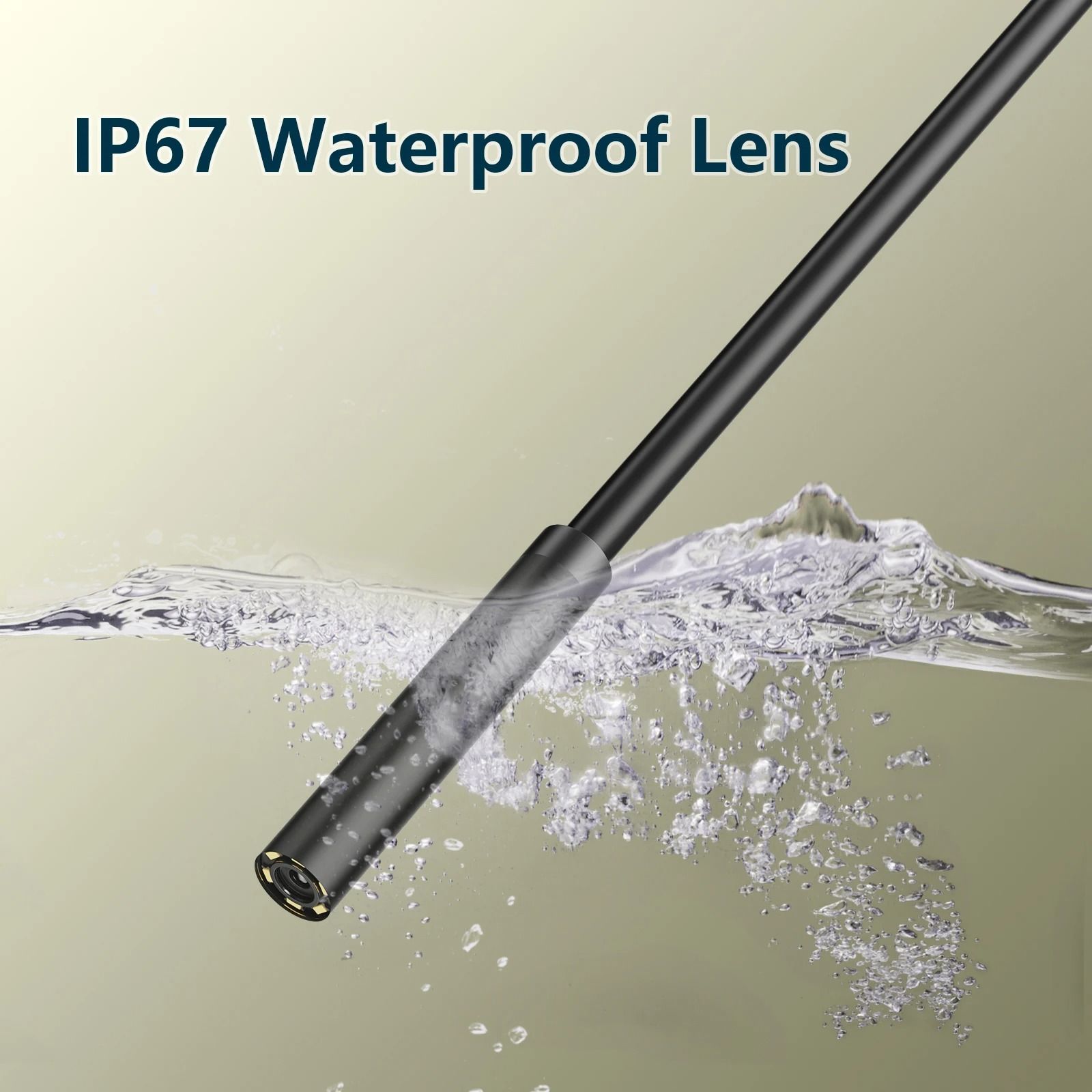7 mm USB-C Endoscope Camera with 6 LEDs