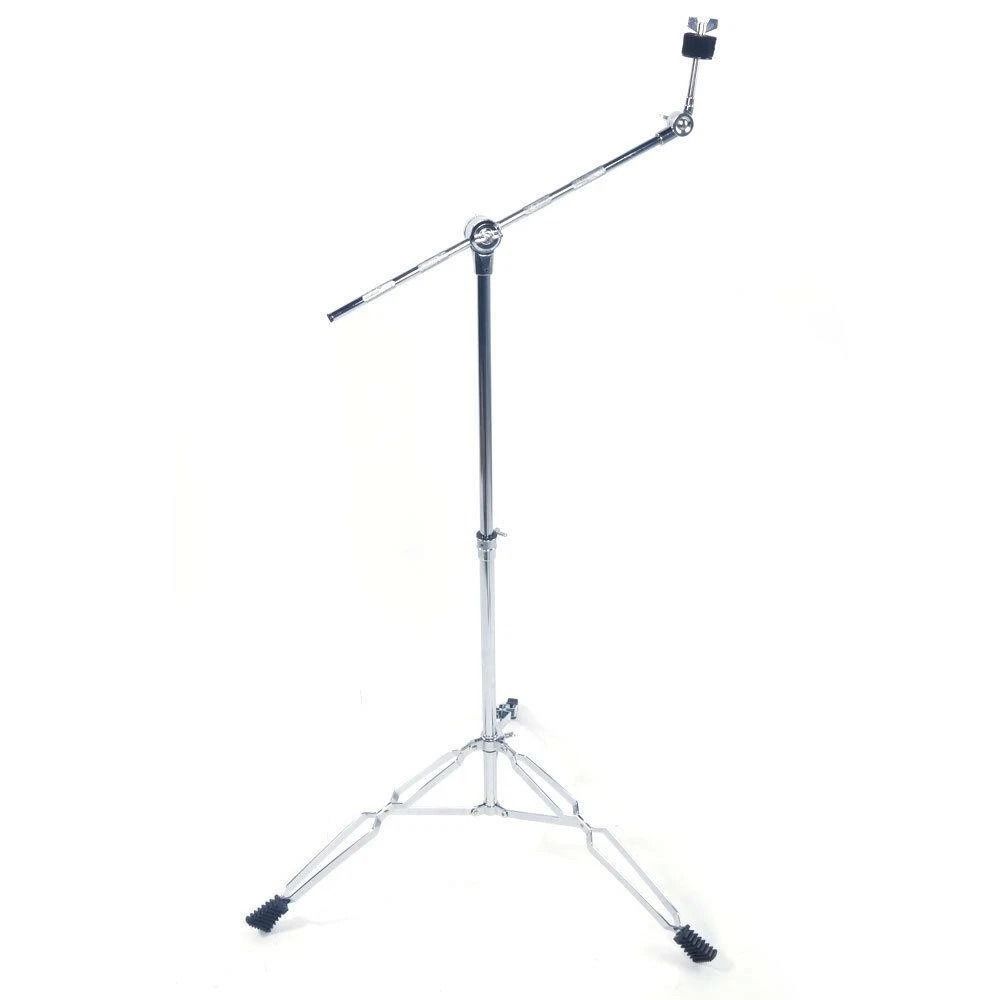 Double Tom Drum Stand with Cymbal Boom Mount Arm – Professional Percussion Hardware for Drummers