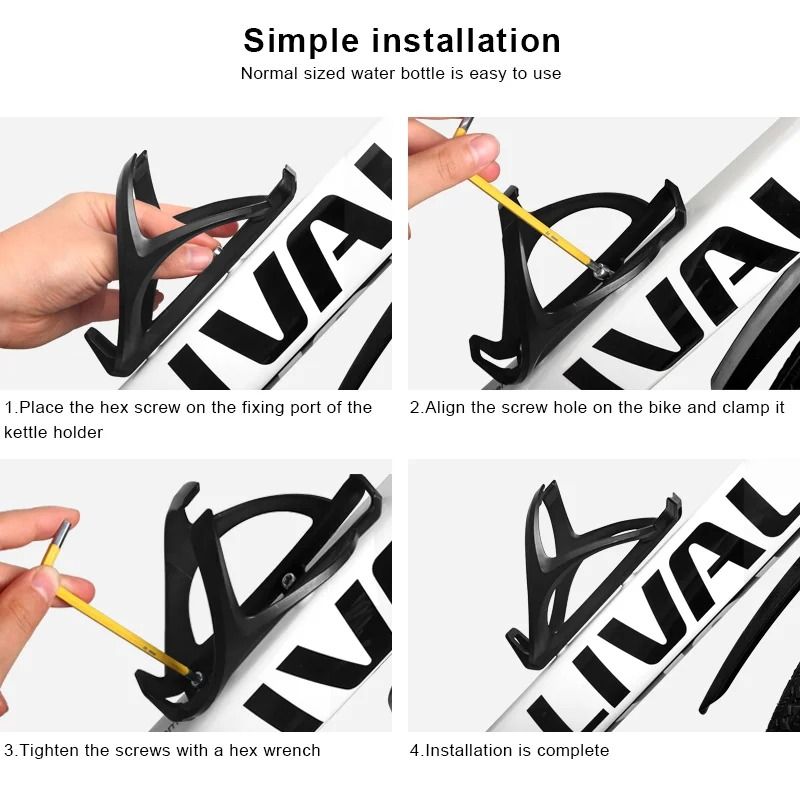 Aerodynamic Lightweight Cycling Bottle Cradle