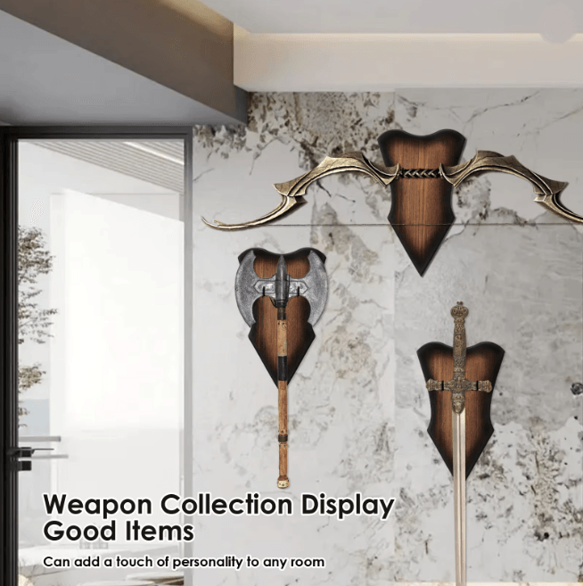 BladeDisplay Adjustable Sword Wall Mount Katana Holder Display Rack