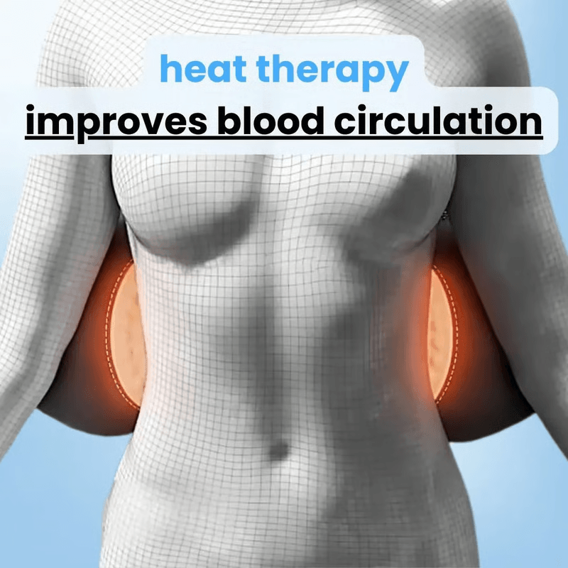 3 in 1 Back Pain Massager with Heat, Vibration & Spinal Traction Relief