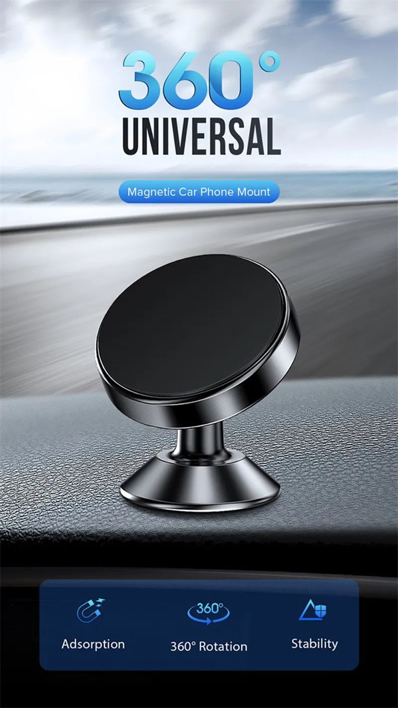 Universal Magnetic Car Phone Holder