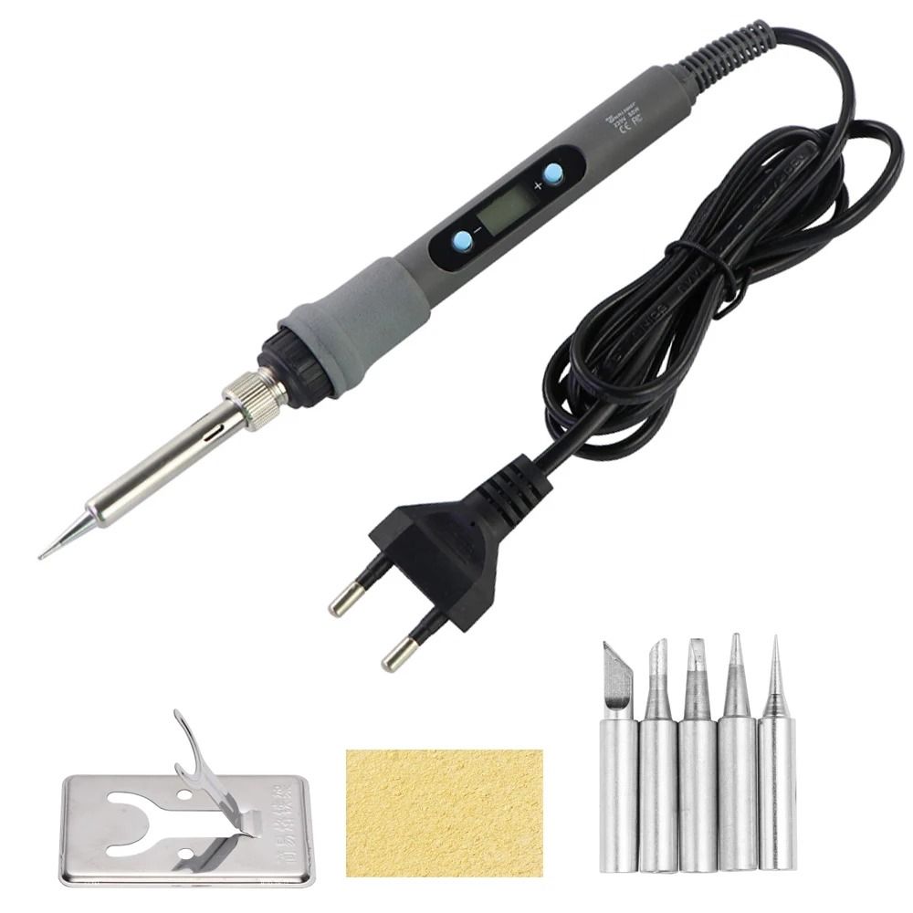 Digital Display Adjustable Soldering Iron 60W 80W 110W Kit