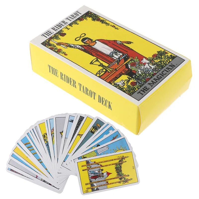 Rider Waite Tarot Deck | Professional Divination Oracle Cards | English & Spanish Versions