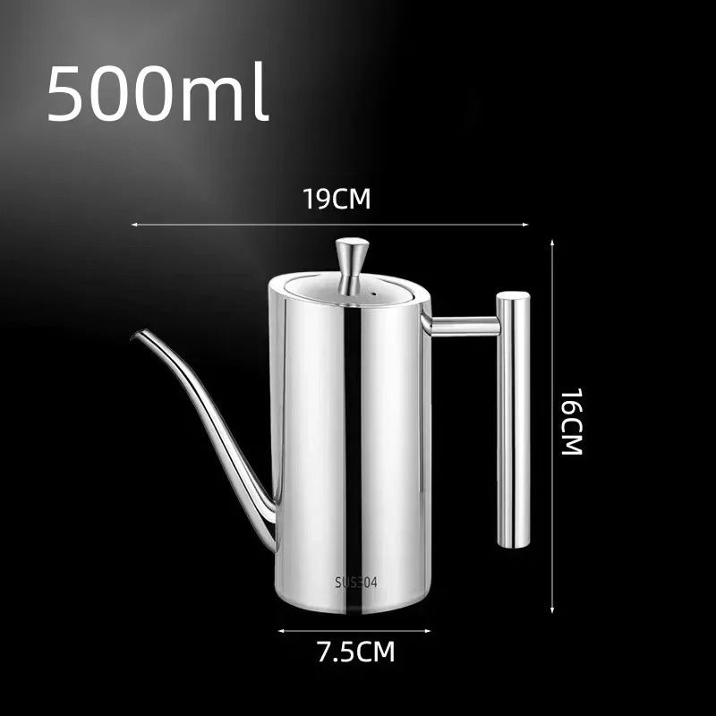 304 Stainless Steel Leak-Proof Oil & Vinegar Dispenser