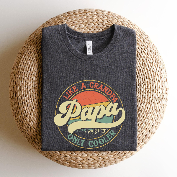 Funny Papa Shirt Best Dad Tee Fathers Day Gift