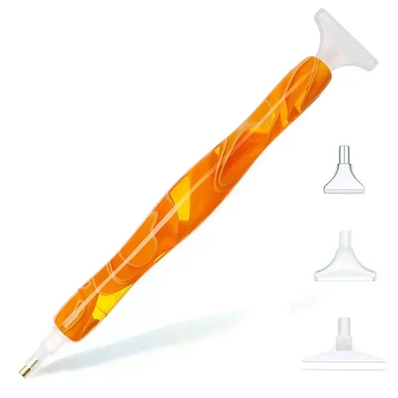Multifunctional 5D DIY Diamond Pen Set: Resin Embroidery Tool with 5 Pen Heads