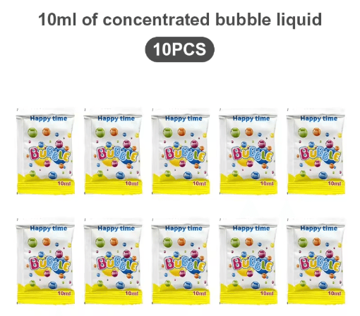 35 Hole Childrens Bubble Gun Battery Free High Output Party Bubble Blaster