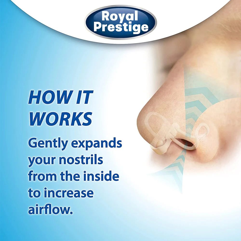BreatheEase Silicone Nose Dilator – Anti-Snoring Nasal Clip for Improved Airflow & Better Sleep