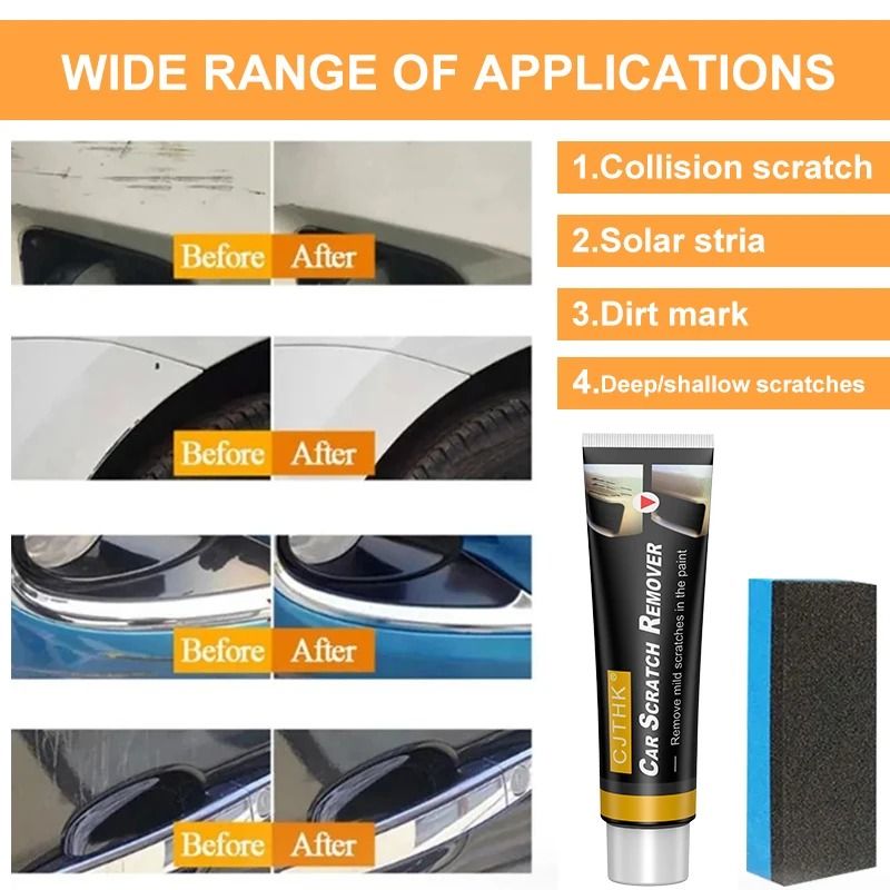 Car Scratch Remover & Paint Care Kit – Professional Auto Body Repair