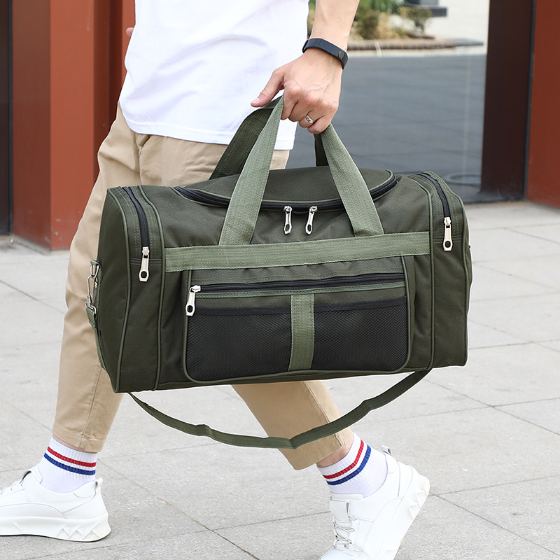 Extra Large Travel Duffel Bag Waterproof Gym Weekend Holdall with Shoe Compartment