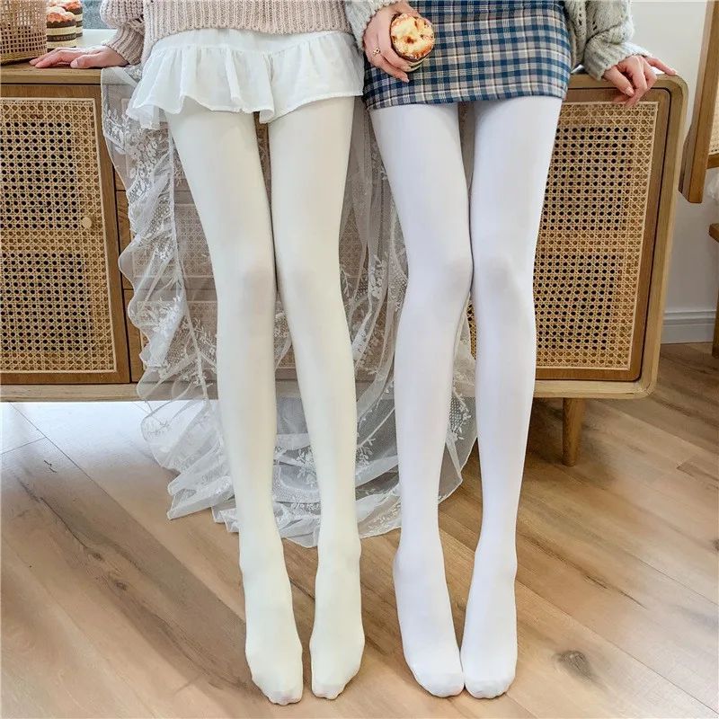 Womens Velvet Lolita Dance Tights Pantyhose