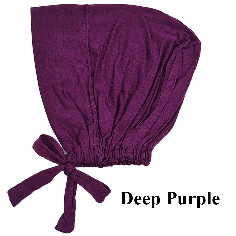 Women Soft Modal Inner Hijab Cap Islamic Underscarf Bonnet Turban Hat Headwrap Turbante Mujer Lightweight Breathable