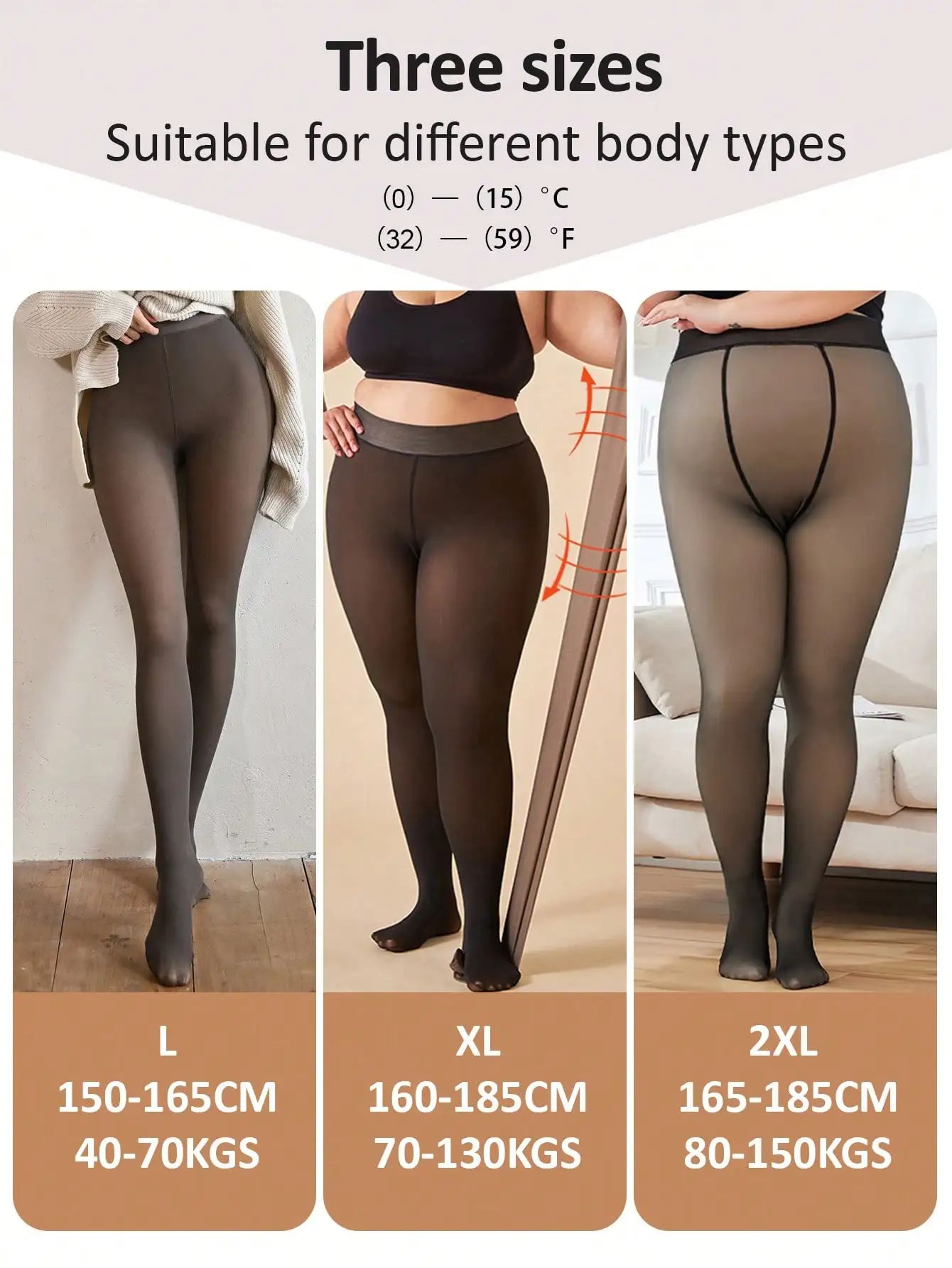 Warm Velvet High Waisted Tights