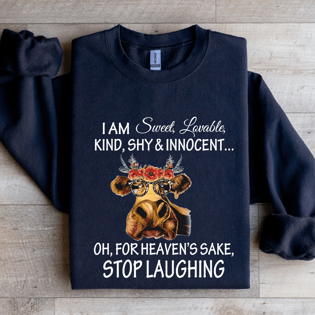 I Am Sweet Lovable Kind Shy & Innocent Sweatshirt