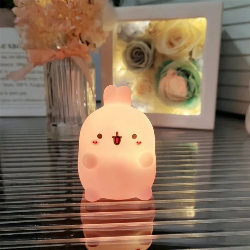 Rabbit Night Light Bedside LED Table Lamp
