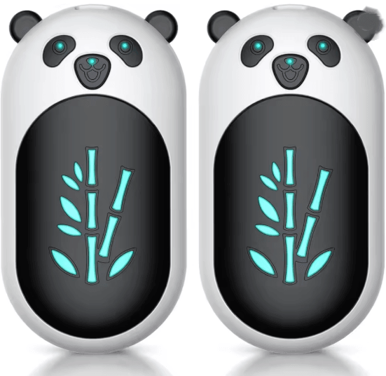 Rechargeable Hand Warmers 2 Pack with Long Lasting Heat 6000mAh