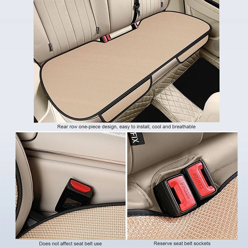 Summer Breathable Cooling Car Seat Cover - High-Elasticity Ventilation Cushion