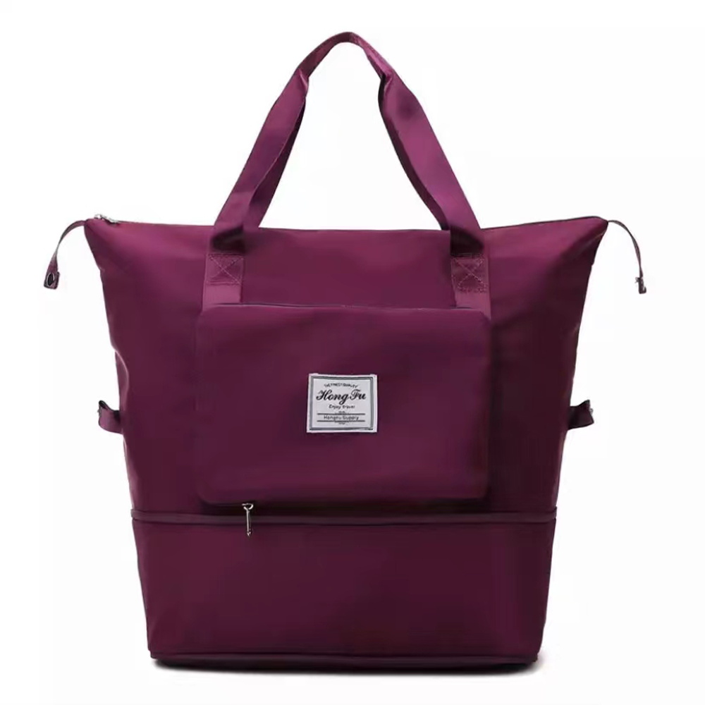 Foldable Large Capacity Travel Bag Lightweight Waterproof Carry On Duffel Tote