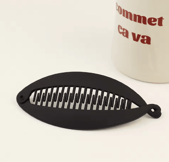 Matte Fish Shape Hair Claw Clip