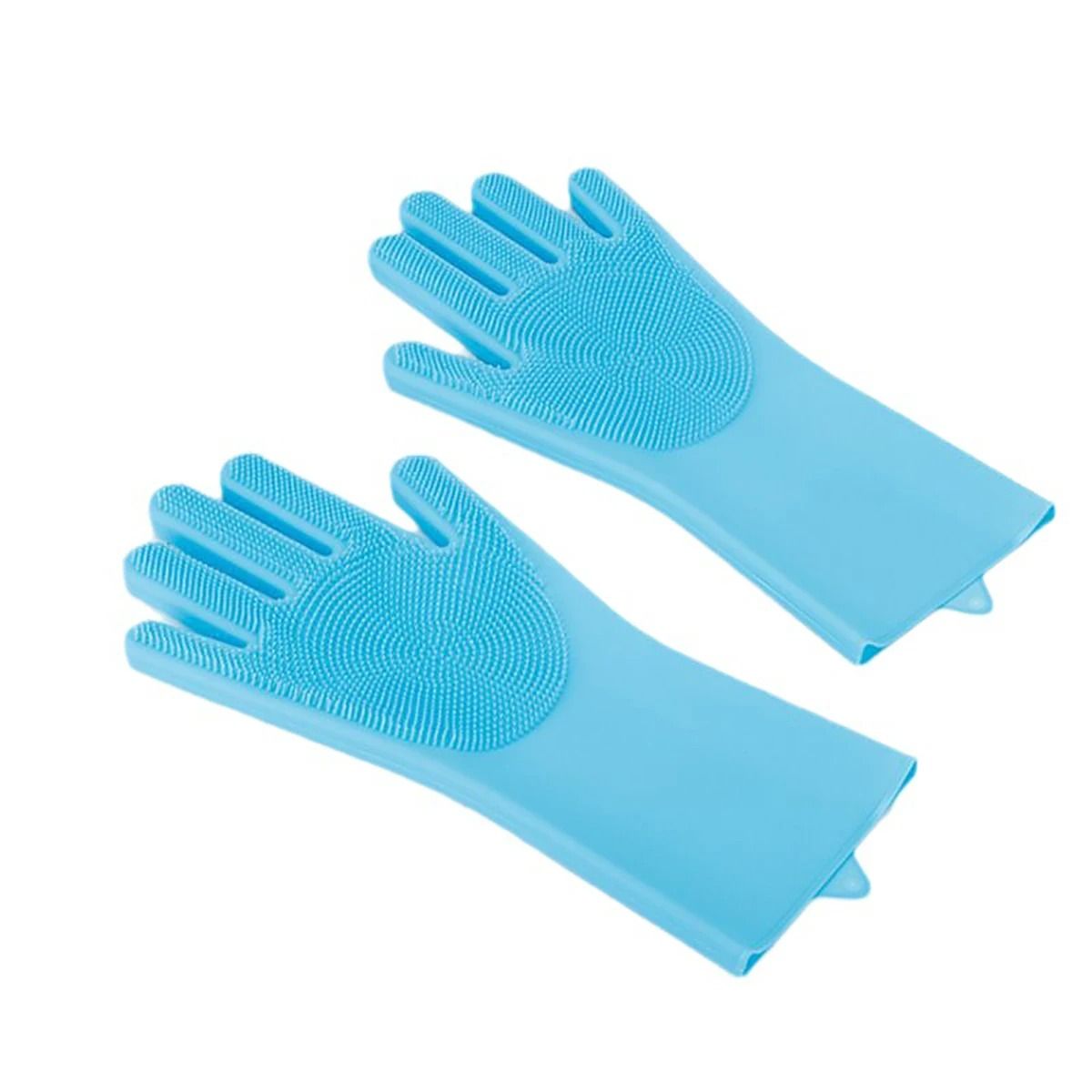 Silicone Pet Grooming and Cleaning Gloves