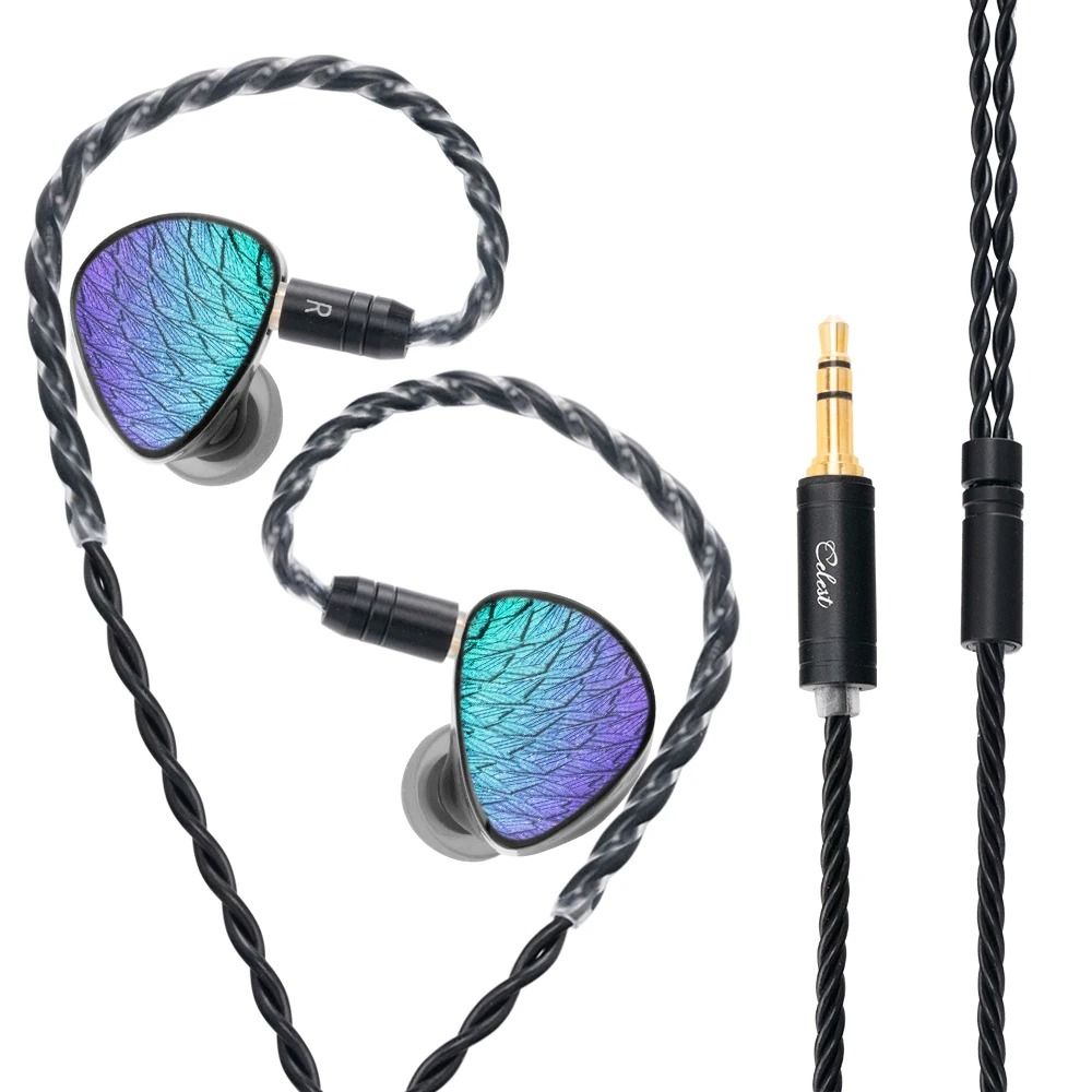 In Ear Headphones with 10mm Dynamic Driver and LCP Diaphragm