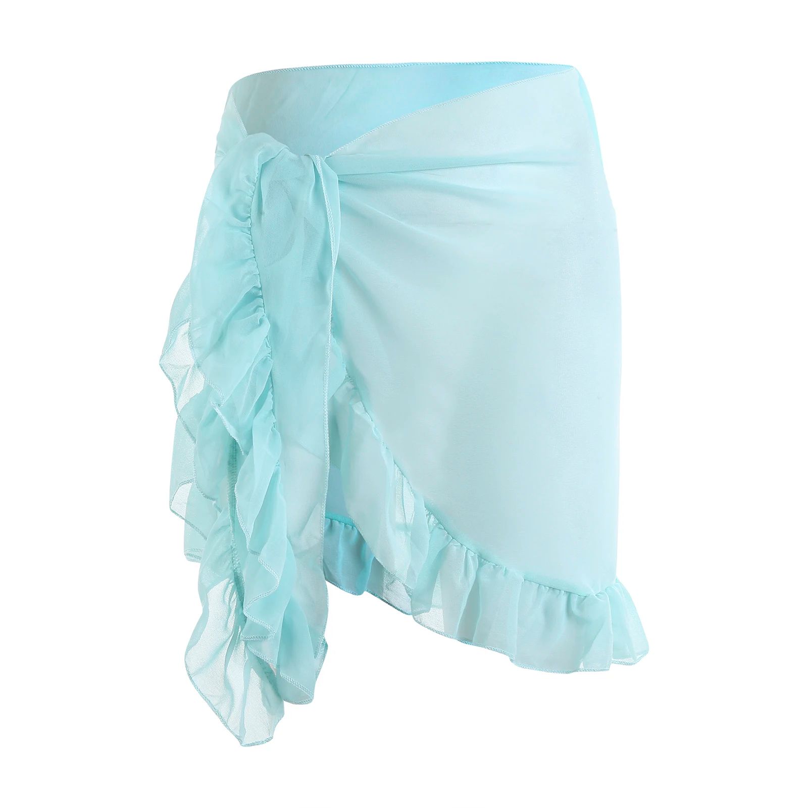 Chiffon Beach Sarong Wrap Skirt