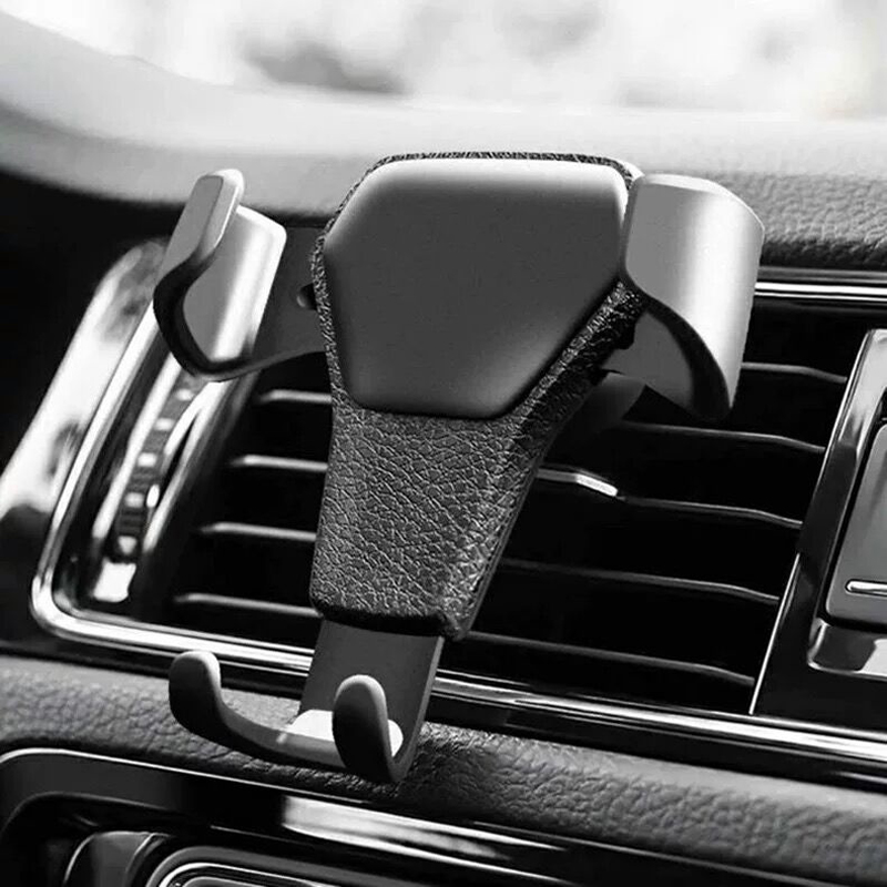Mobile Phone Holder, Car Air Vent Clip Mount, Smartphone GPS Stand, Compatible With iPhone Xiaomi Samsung