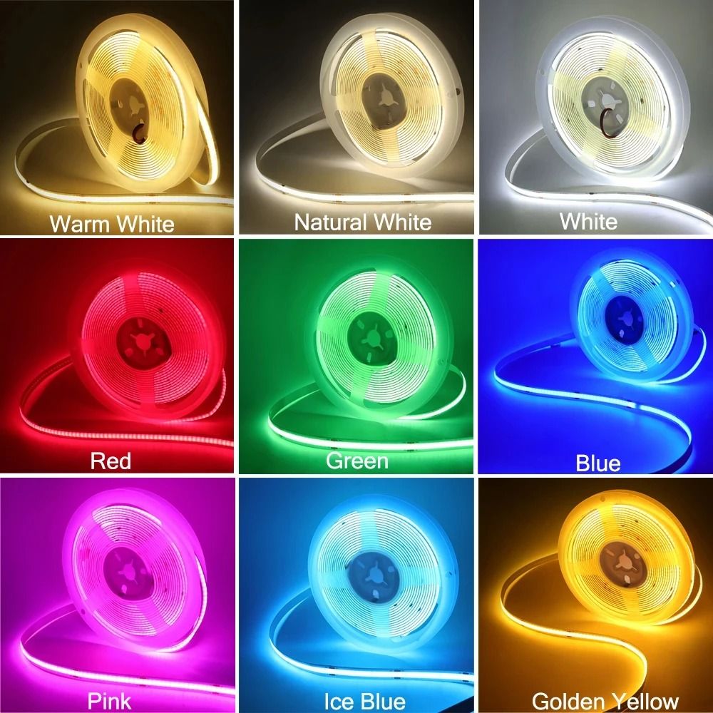 COB LED Motion Sensor Strip Light USB Powered Night Lighting
