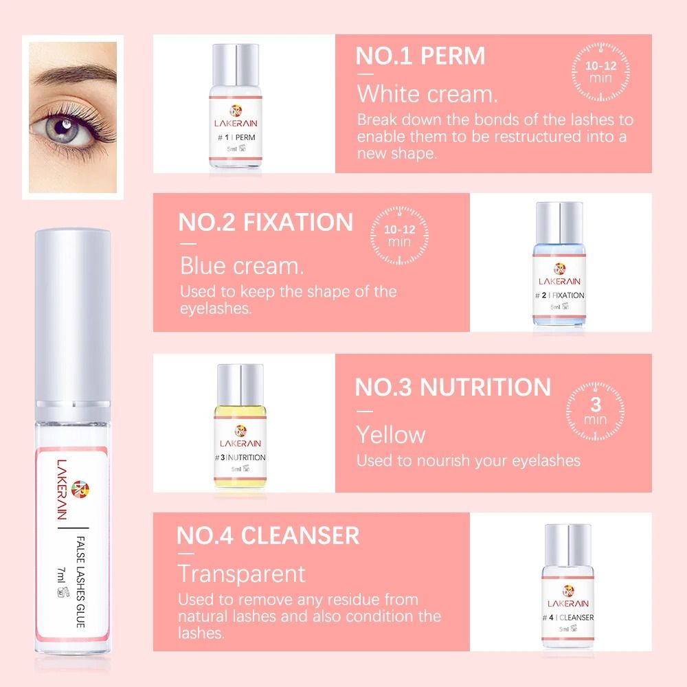 Professional Eyelash Lash Lift and Perming Kit