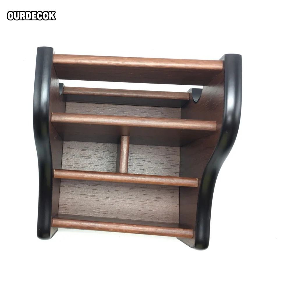 Creative Wooden Remote Control Organizer Box for Coffee Table and Desktop