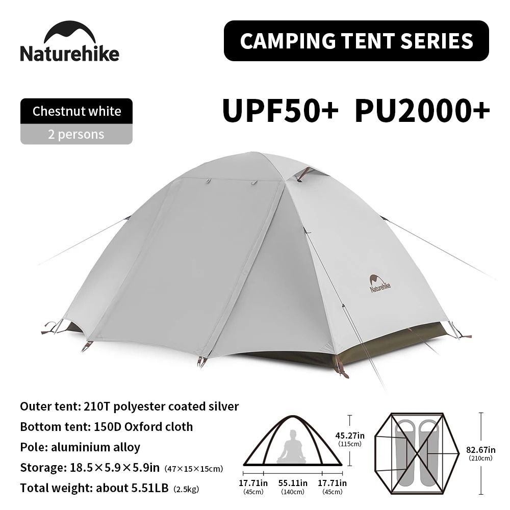 Ultralight Camping Tent | 2–3 Person Waterproof Hiking Shelter