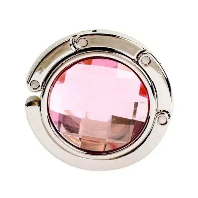 Foldable Crystal Purse Hook and Table Bag Holder