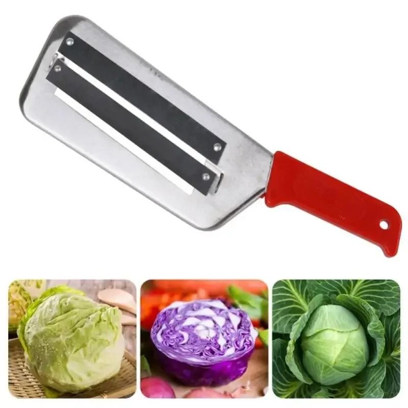 Professional Double-Blade Cabbage Shredder & Slicer