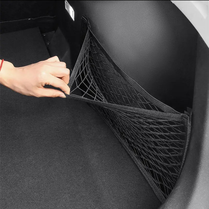 Renault Car Trunk Organizer Net, Storage Box Bag Sticker for Megane, Duster, Logan, Clio, Laguna, Sandero, Scenic