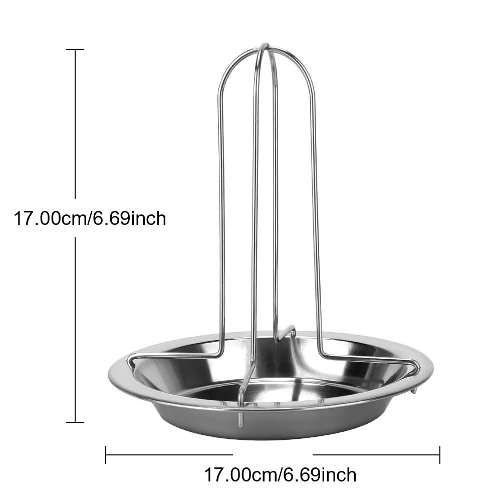Stainless Steel Chicken Roaster Rack BBQ Grilling and Oven Roasting Stand