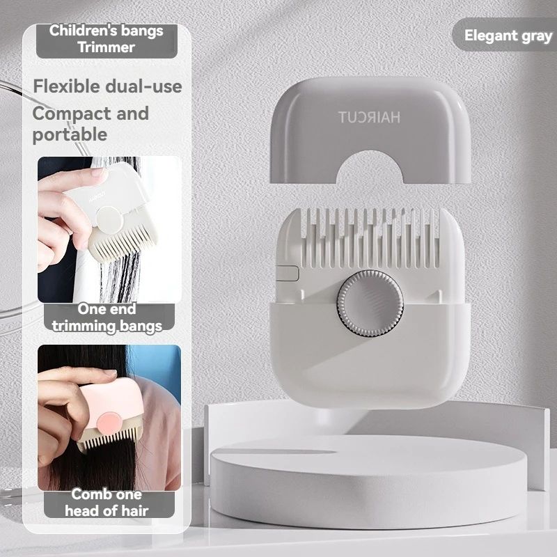 2-in-1 Baby Haircut and Bangs Trimmer Comb