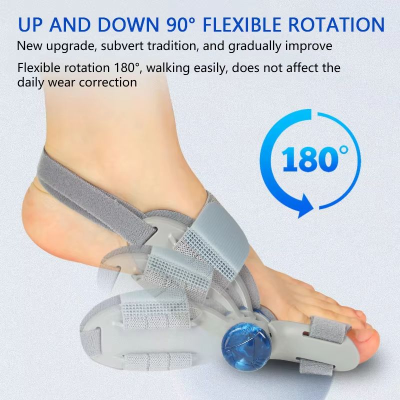 Adjustable Bunion Corrector Toe Separator – Unisex Hallux Valgus Straightener for Pain Relief and Alignment