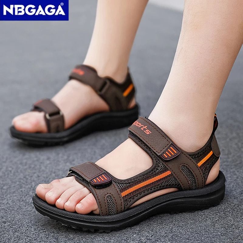 Boys Open-Toe Sport Sandals with Soft Sole for Summer Comfort
