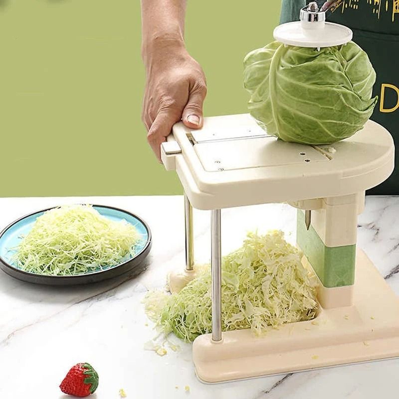 Professional Hand-Cranked Cabbage Shredder & Slicer
