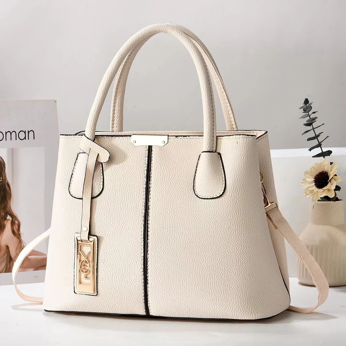 Luxury Style Womens Leather Handbag