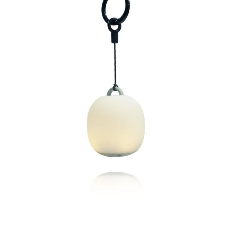 Rechargeable Egg Shaped Camping Light Soft Silicone Pinch Control Lamp