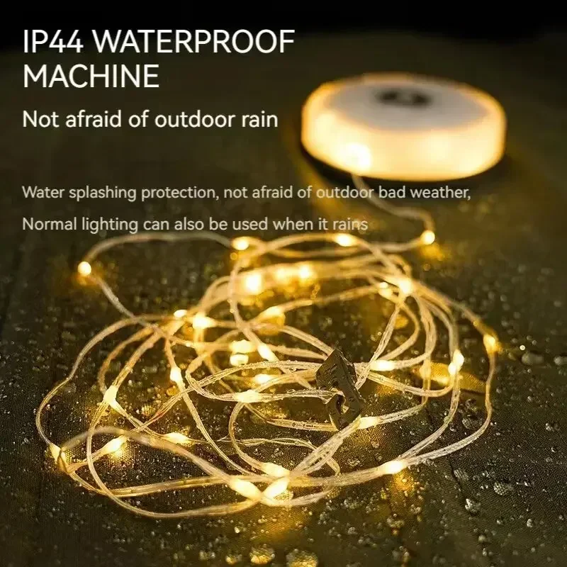 Camping Lights Emergency Light, USB Rechargeable Waterproof Camping Light for Outdoor, Emergency Night Lighting